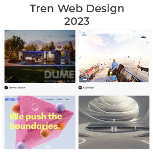Tren Web Design Tahun 2023